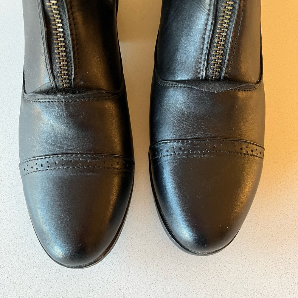 Noble Equestrian Black Riding Shoes - Picture 7 of 12